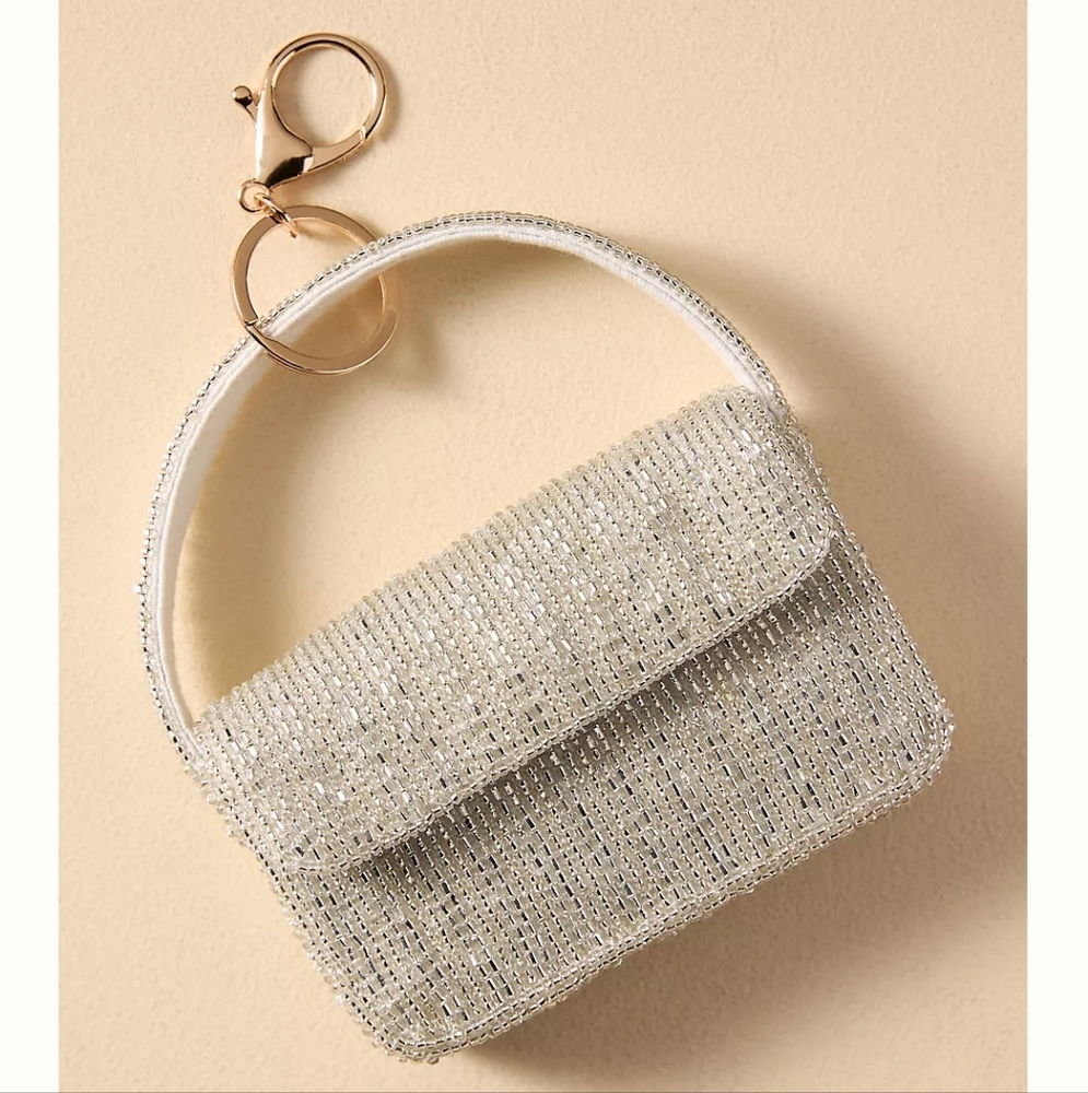 NWT The Fiona Beaded Bag Charm